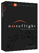 Noteflight : The Future of Music Notation 3 Year Premium Subscription